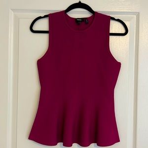Theory Peplum Top size Small